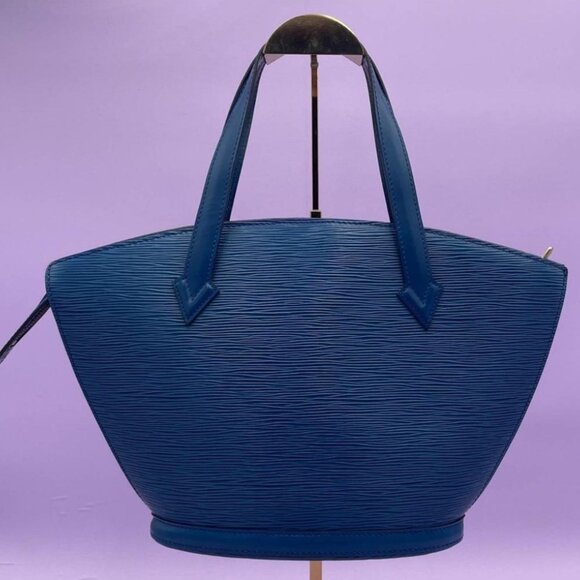 Louis Vuitton Epi Saint Jacques Toledo Blue Tote EUC - Picture 2 of 14